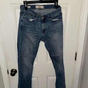 Hollister Blue Bootcut Jeans Classic Denim Style